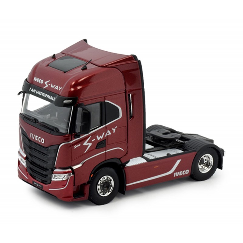 Tekno 81525 T.B.P. Iveco S-way in Red Tekno 81525 T.B.P. Iveco S-way in Red