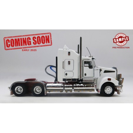 Drake Z01638 Kenworth T909 in White / Red