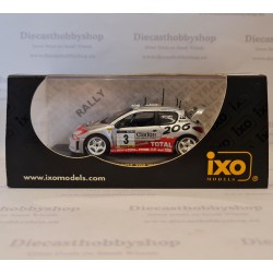 Ixo RAM084 Peugeot 206  number 3 Panizzi