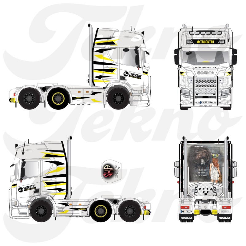 Tekno 88058 Truck Tat Tekno 88058 Truck Tat