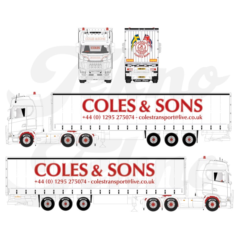 Tekno 87541 Coles & Sons "Grease" Tekno 87541 Coles & Sons "Grease"