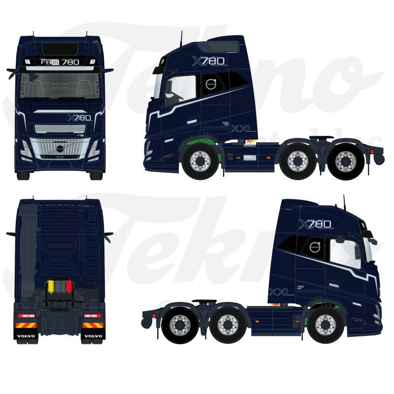 Tekno 89497 TBP Volvo FH Aero XXL Tekno 89497 TBP Volvo FH Aero XXL