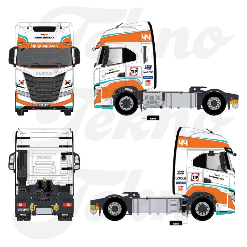 Tekno 87973 TIP Schwabentruck Tekno 87973 TIP Schwabentruck