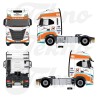 Tekno 87973 TIP Schwabentruck