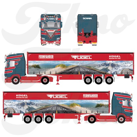 Tekno 89501 Vögel Fernfahrer