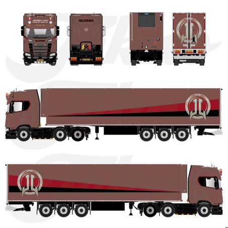 Tekno 88975 Jeffrey Lock Transport