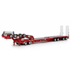 Drake ZT09340 Swingwing Trailer + 2 x 8 Dolly Rosso Red