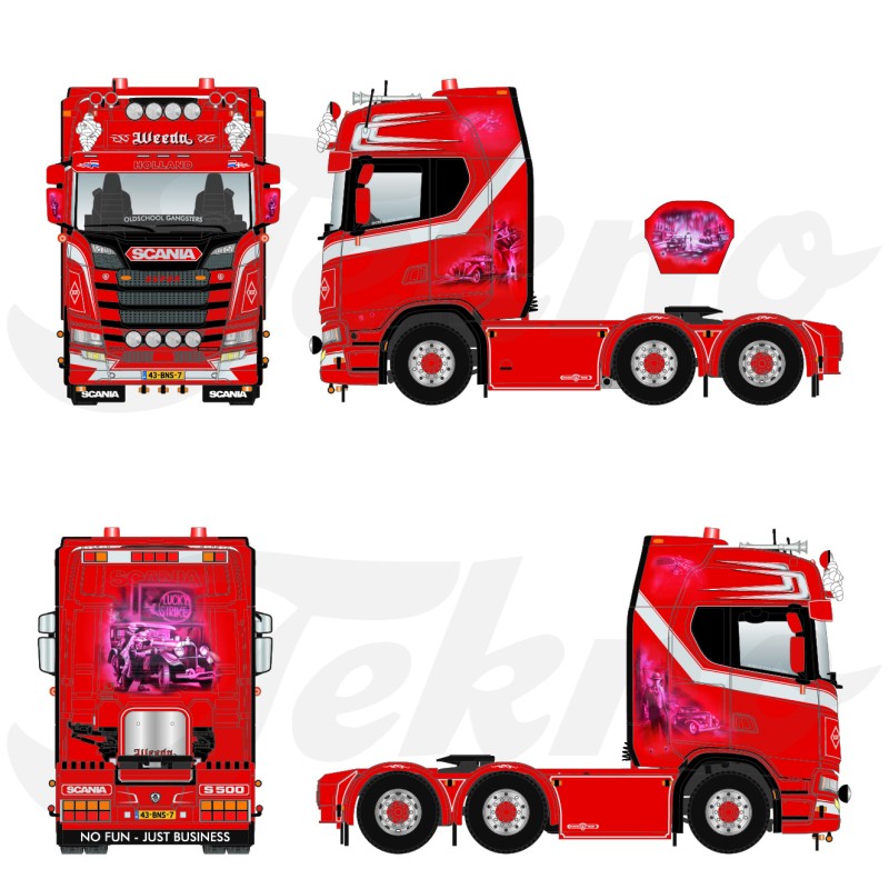 Tekno 89429 Weeda "Old School Gangsters" Tekno 89429 Weeda "Old School Gangsters"