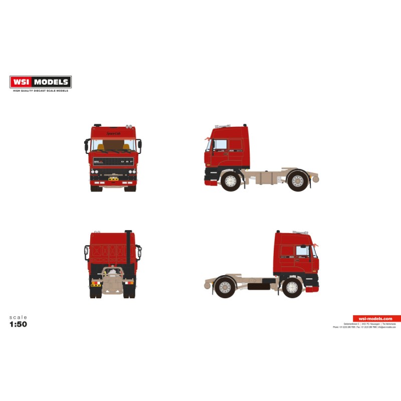 WSI 04-2258 Premium Line DAF 3600 Space Cab