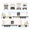 Tekno 90788  G.v.d. Linden Transport