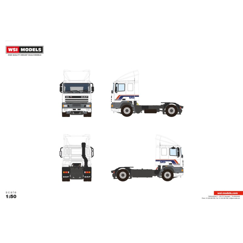 WSI 04-2260 Premium Line DAF 95 Comfort Cab